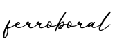 单词ferroboral书写