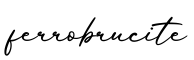 单词ferrobrucite书写
