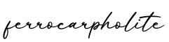 单词ferrocarpholite书写