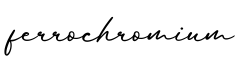 单词ferrochromium书写