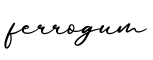 单词ferrogum书写