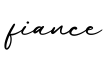 单词fiance书写
