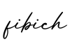 单词fibich书写