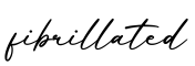 单词fibrillated书写