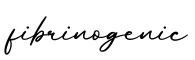 单词fibrinogenic书写