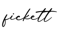单词fickett书写