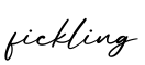 单词fickling书写