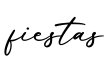 单词fiestas书写