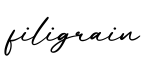 单词filigrain书写