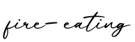 单词fire-eating书写