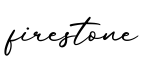 单词firestone书写