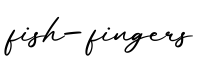 单词fish-fingers书写