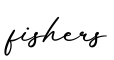 单词fishers书写