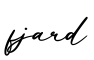 单词fjard书写