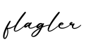 单词flagler书写