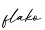 单词flako书写