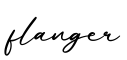 单词flanger书写