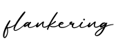 单词flankering书写