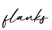 单词flanks书写