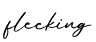 单词flecking书写
