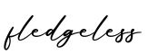 单词fledgeless书写