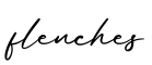单词flenches书写