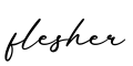 单词flesher书写