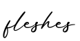 单词fleshes书写