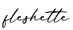 单词fleshette书写