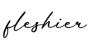单词fleshier书写