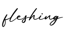 单词fleshing书写