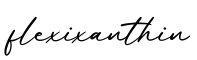 单词flexixanthin书写