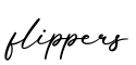 单词flippers书写