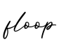 单词floop书写