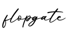 单词flopgate书写