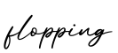 单词flopping书写
