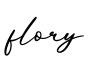 单词flory书写