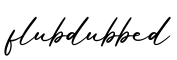 单词flubdubbed书写