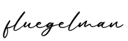 单词fluegelman书写