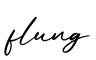 单词flung书写