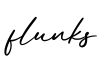 单词flunks书写