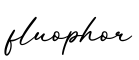 单词fluophor书写