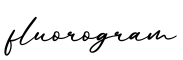 单词fluorogram书写
