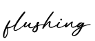 单词flushing书写