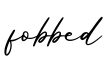 单词fobbed书写