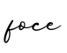 单词foce书写