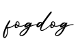 单词fogdog书写
