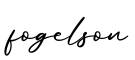 单词fogelson书写