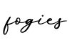 单词fogies书写