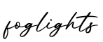 单词foglights书写